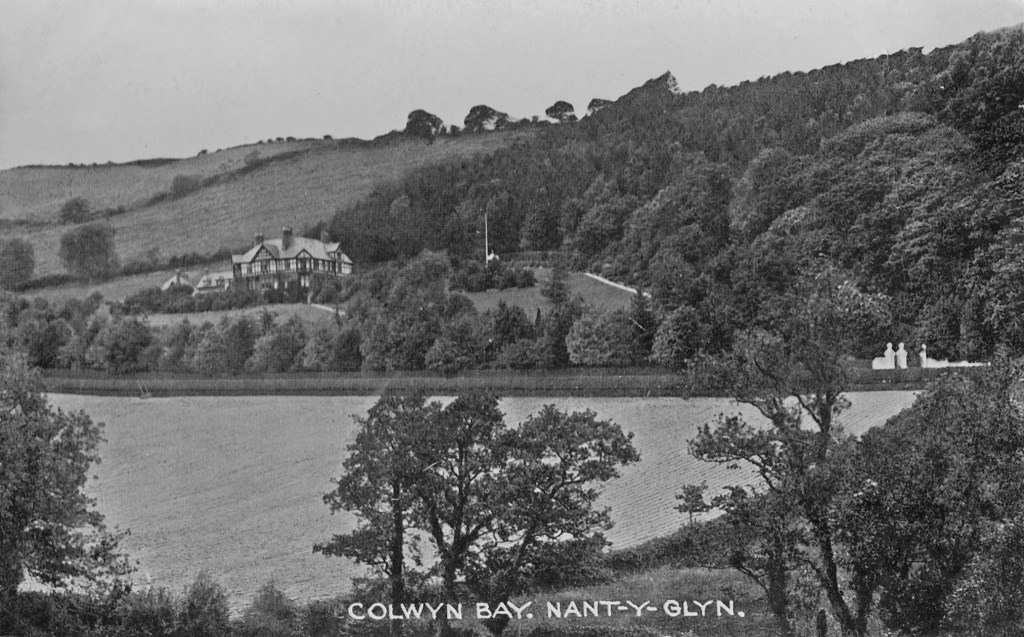 Youth hostel at Colwyn Bay, one of the many hostels John Martin has written about.